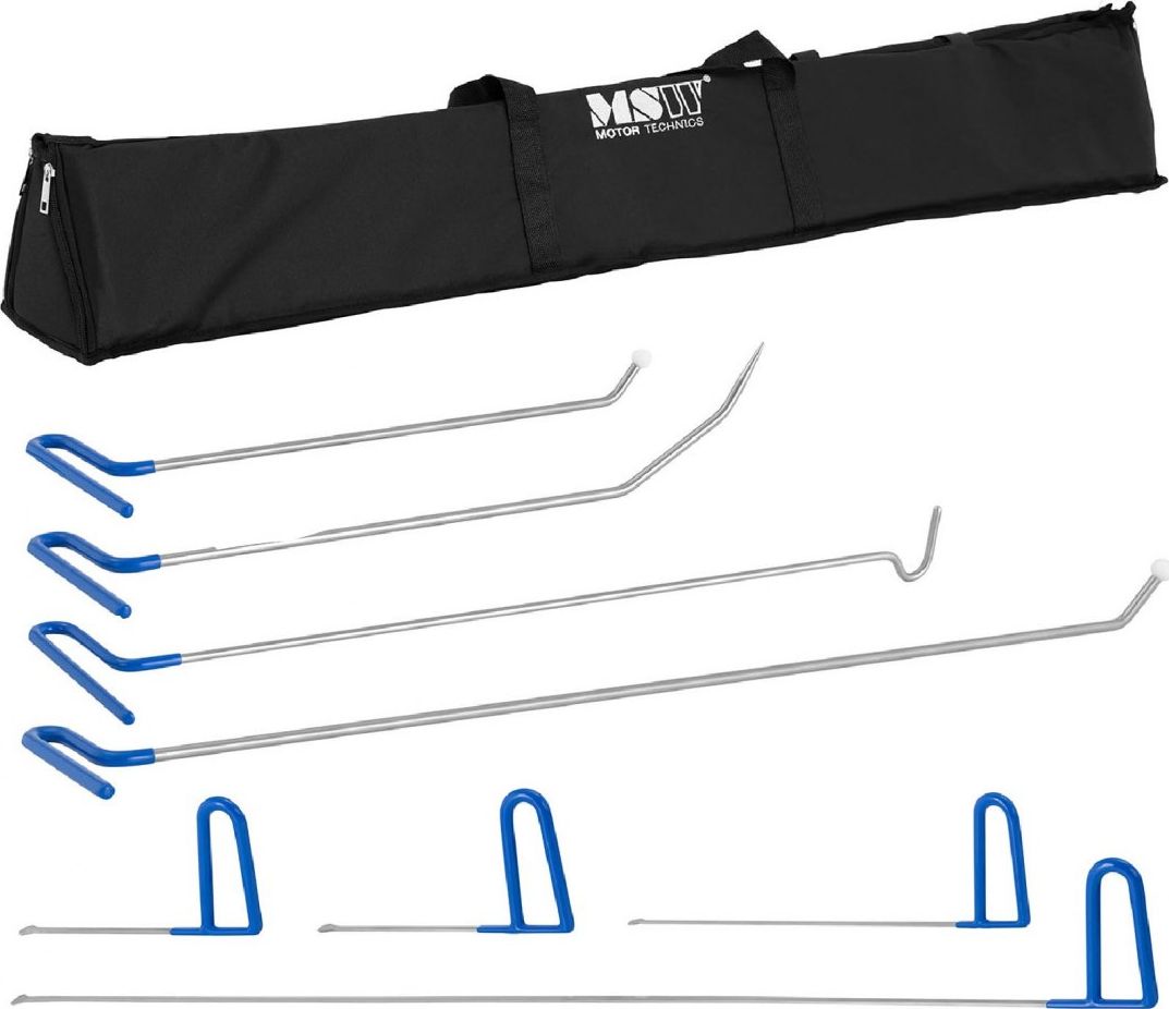 MSW Zestaw naprawczy PDR do usuwania wgnieceń w karoserii 8 prętów