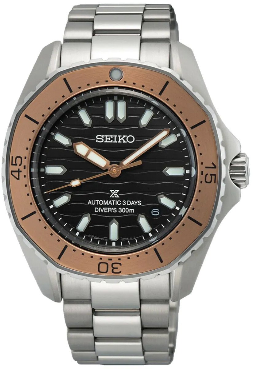 Zegarek męski Seiko SPB485J1 srebrny