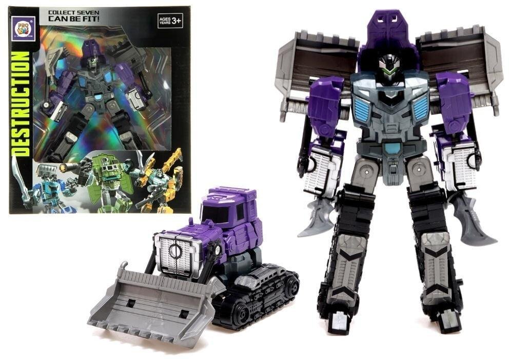 Pro Kids Robot destrukcyjny spychacz fioletowy
