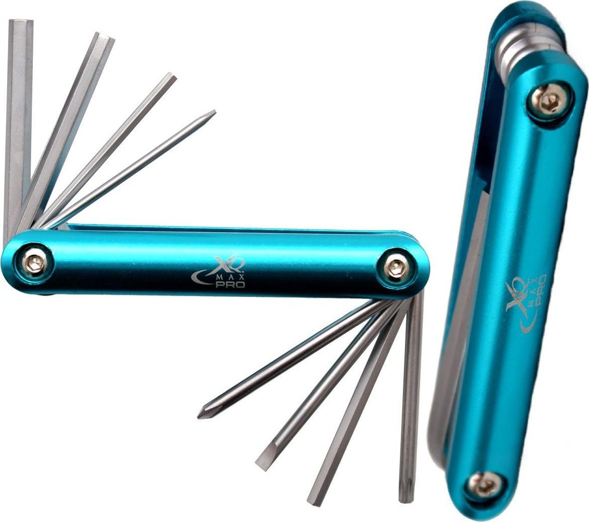 XQMax ZESTAW NARZĘDZI DO NAPRAWY ROWERU 8W1 XQMAX PRO NIEBIESKI