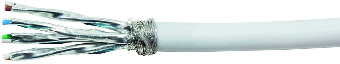 LogiLink Kabel instalacyjny S/FTP Cat.7, LSOH, 100m, biały (CPV0041)