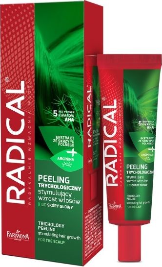 Farmona Peeling trychologiczny do włosów Radical Trichology Peeling stymulujący wzrost włosów 75ml