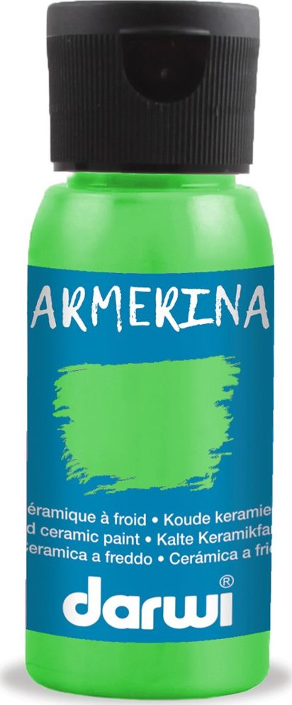 DARWI Farba do ceramiki jasnozielona 50 ml