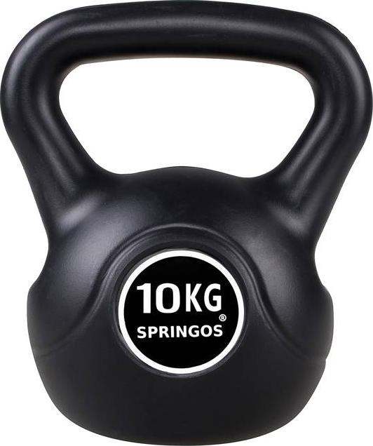 Kettlebell Springos FA1004 bitumiczny 10 kg