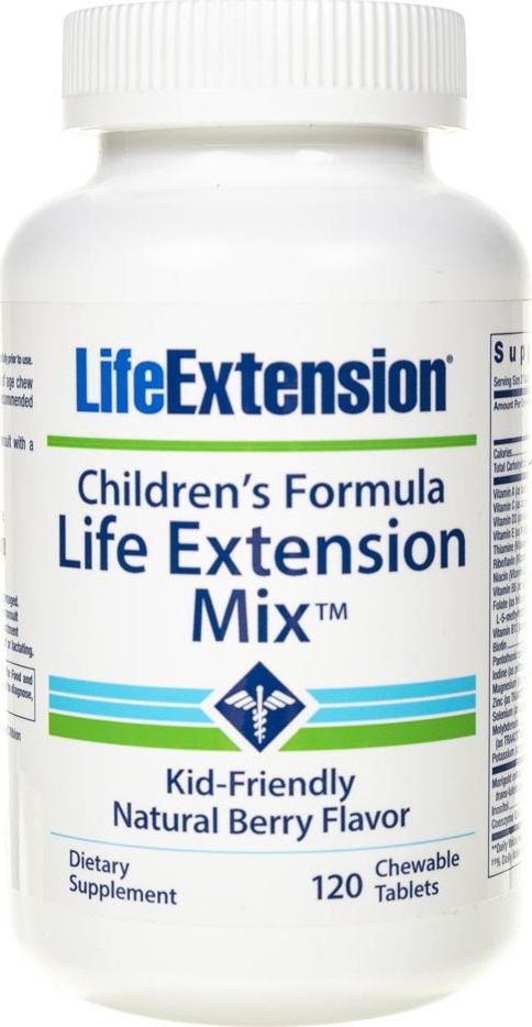 Life Extension Life Extension Mix Formuła dla dzieci - 120 tabletek
