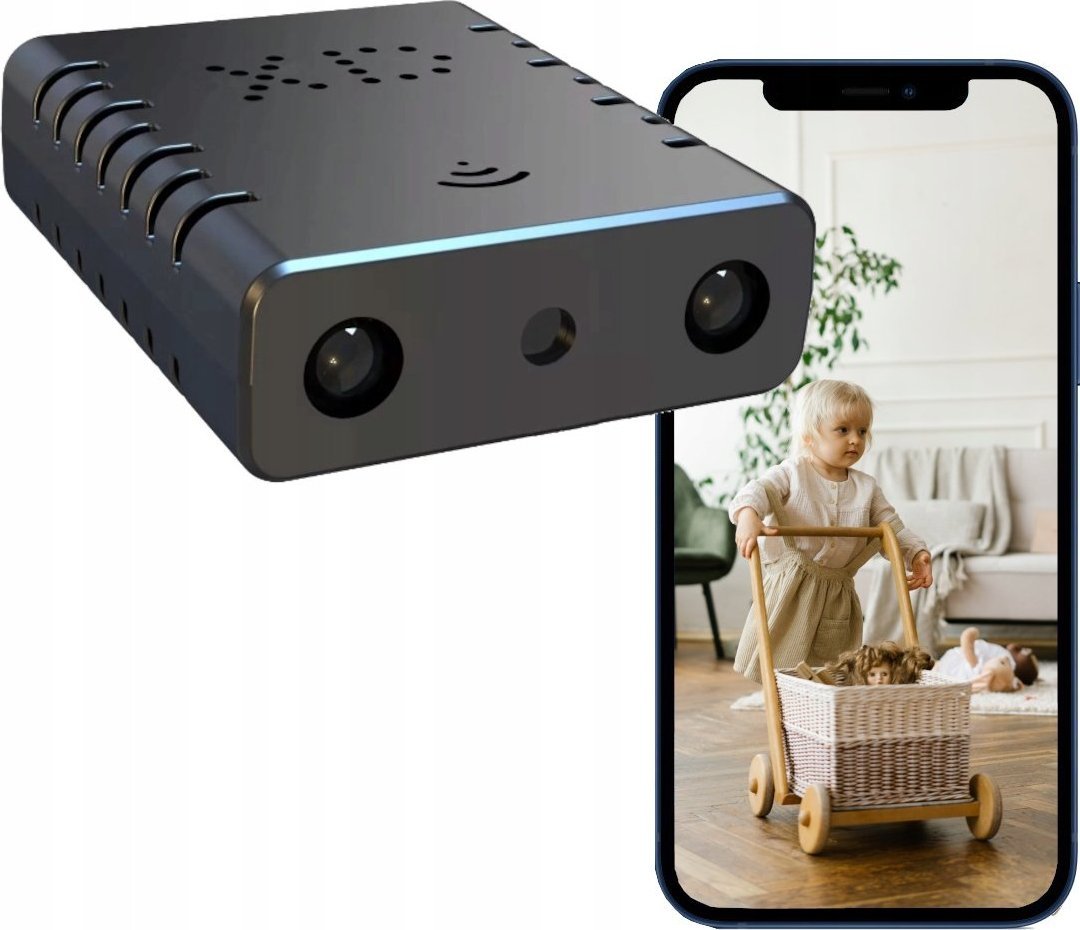 Kamera IP Spreest MINI KAMERA SZPIEGOWSKA IP WIFI HD UKRYTA DETEKCJA