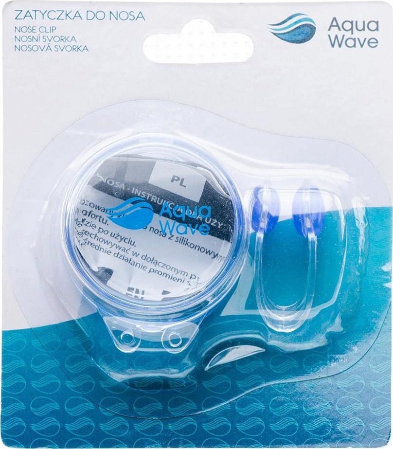 AquaWave AKCESORIA BASENOWE NOSECLIP BLUE ONE SIZE