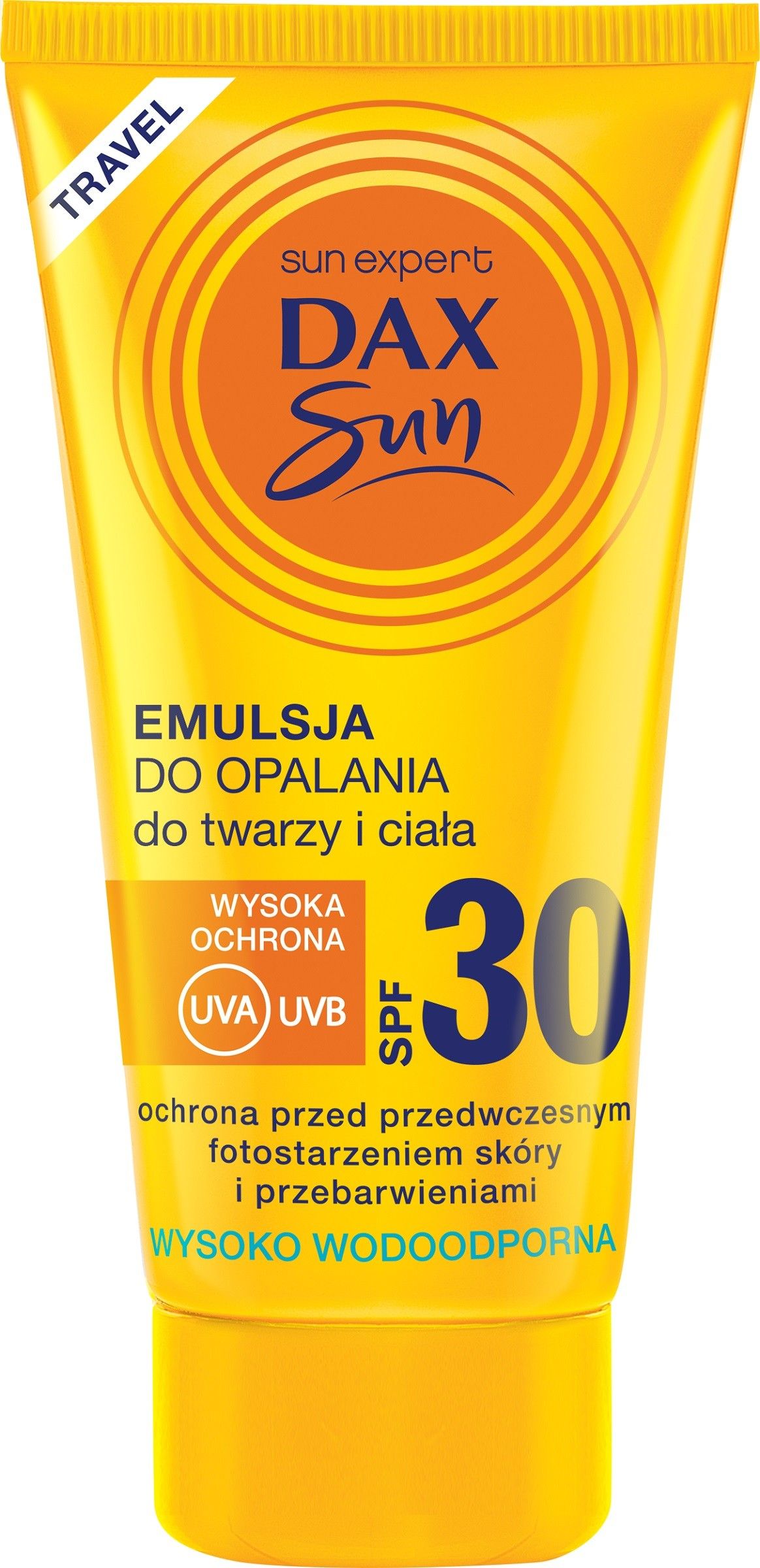 Dax Sun Dax Sun Emulsja do opalania d twarzy i ciała SPF 30 travel-50ml