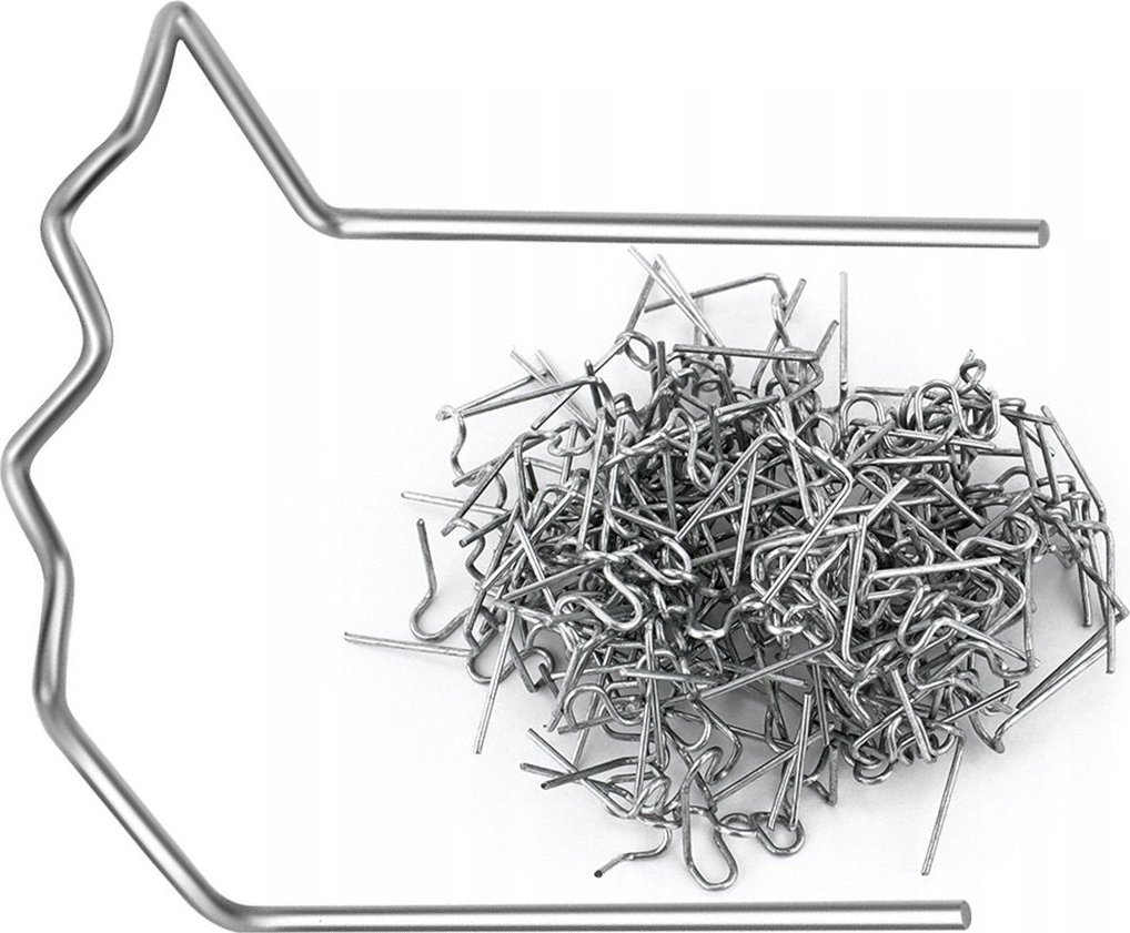 Rosfix ZSZYWKI DO PLASTIKU PŁASKIE POD KĄTEM 90 0,8 100SZ