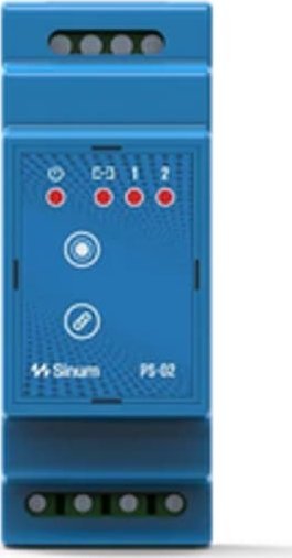 TECH Sterowniki Przewodowy przekaźnik na szynę din niebieski PSZ-02M Tech Sterowniki