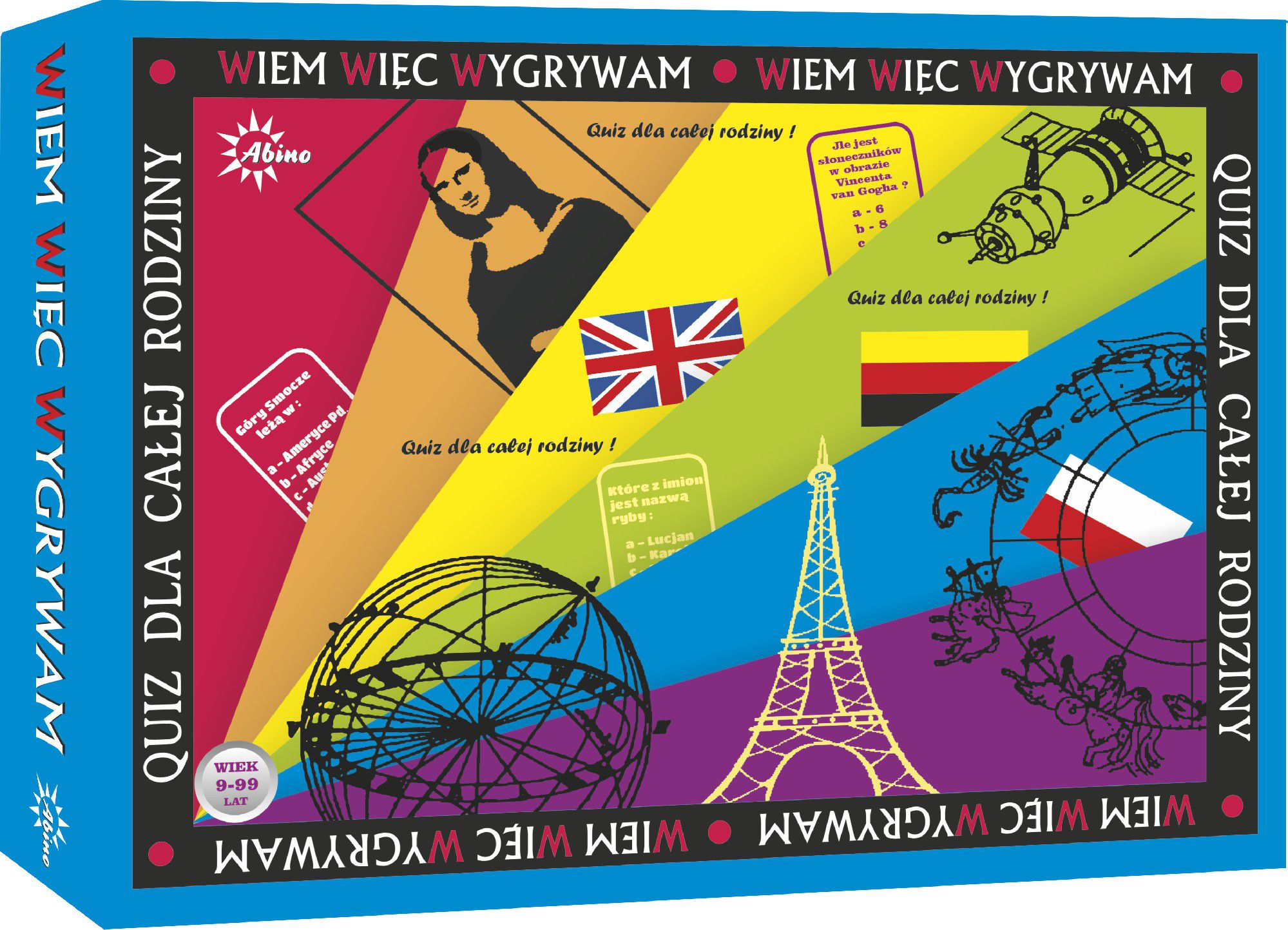 Abino Gra planszowa Wiem Więc Wygrywam