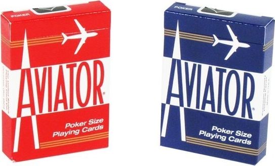 Bicycle Karty AVIATOR Standardowy indeks