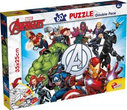 Lisciani LISCIANI MARVEL PUZZLE DF M-PLUS 60 AVENGERS