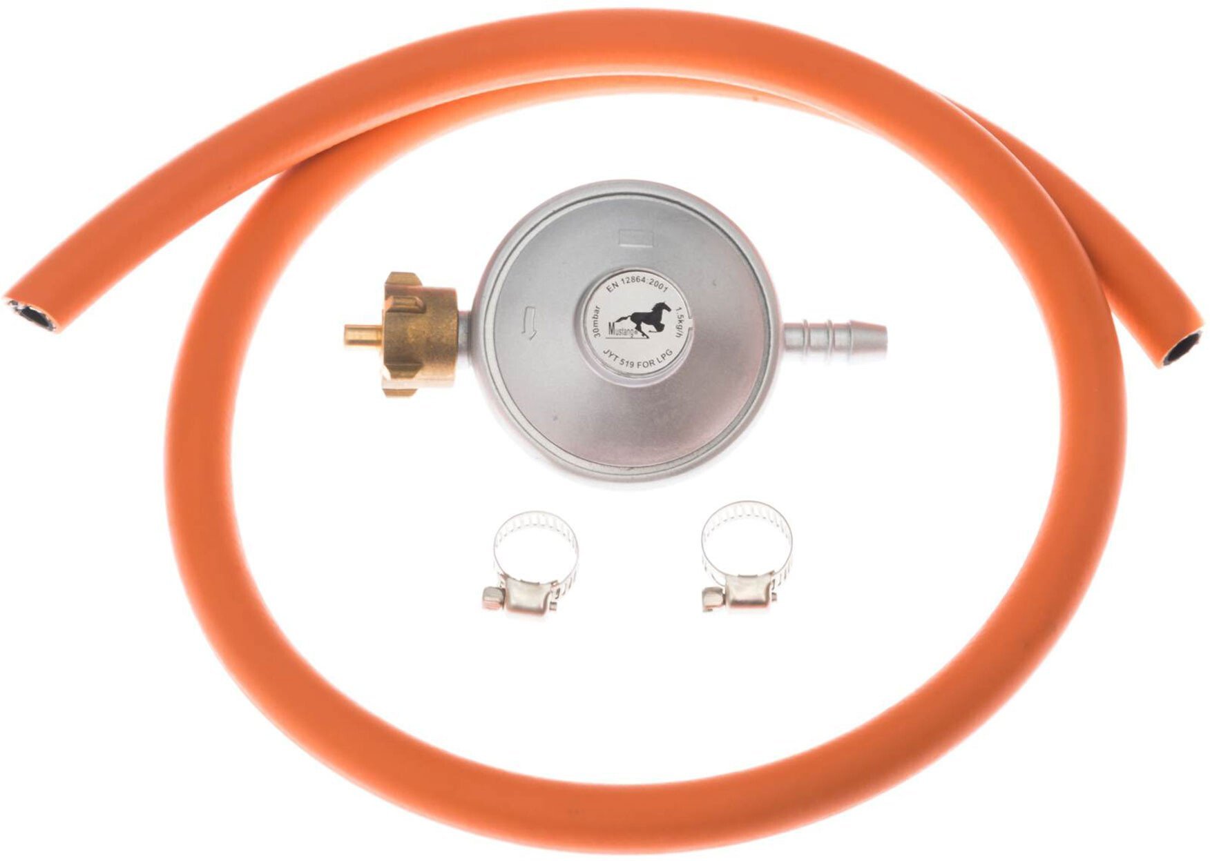 Gas column hose with pressure regulator MUSTANG