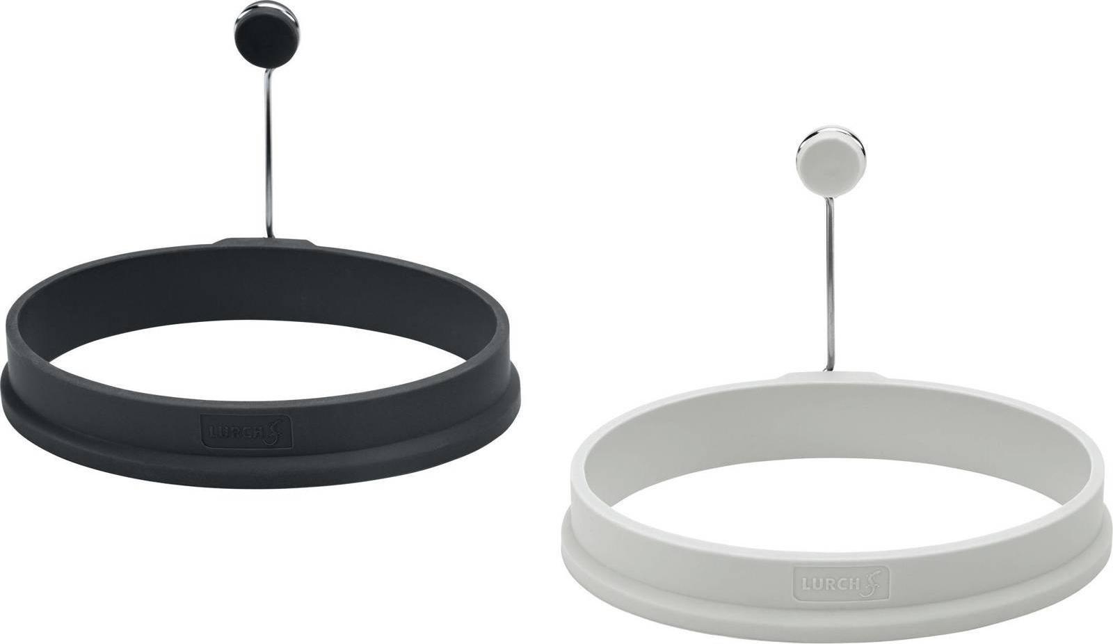Lurch Obręcze do jajek sadzonych 12x9,5 cm owale 2 szt.