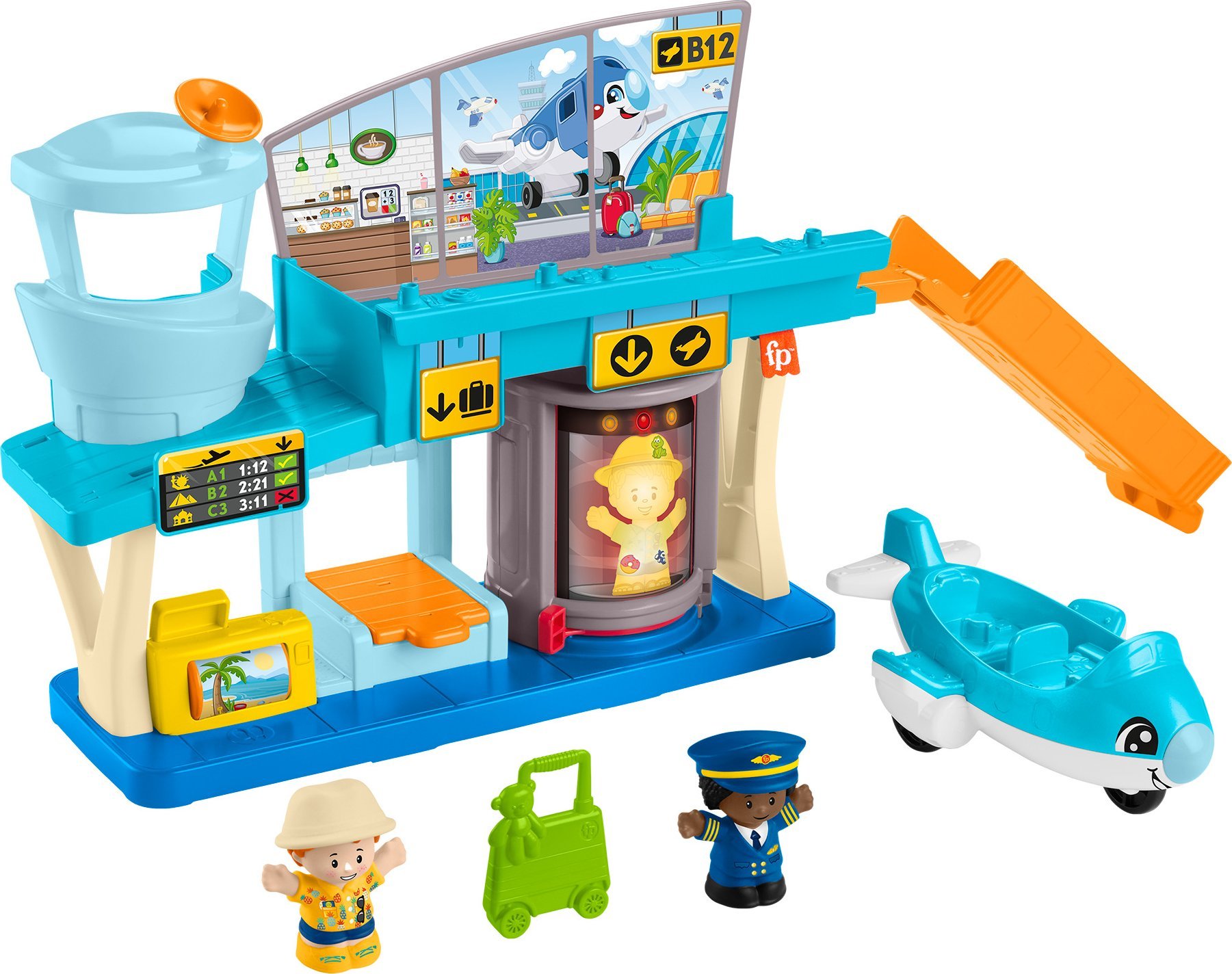 Fisher Price Little People Port lotniczy HTJ26