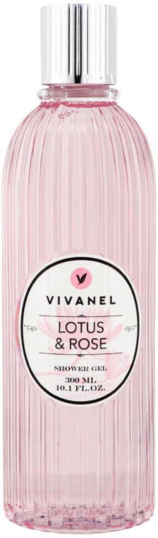 Newcos VIVANEL żel pod prysznic Lotus & Rose, 300 ml