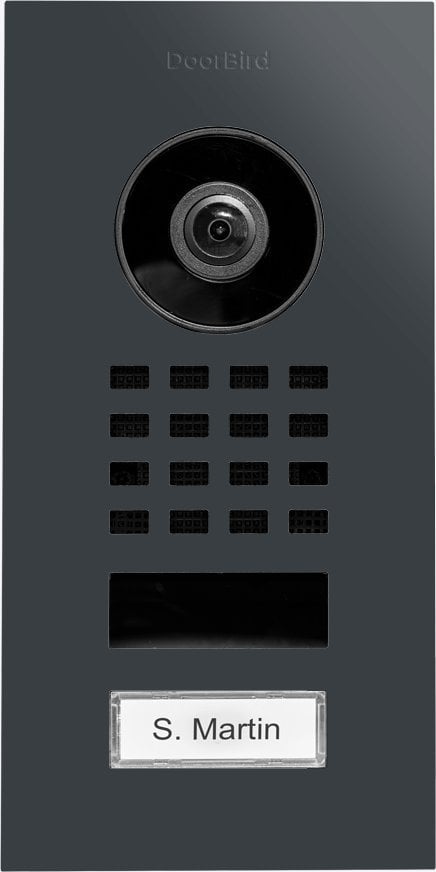 DoorBird DoorBird D1101V IP Video Türstation Unterputz RAL 7016