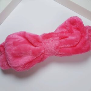 Yeye Opaska kosmetyczna do włosów gładka Yeye Fuksja