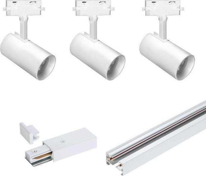 DPM DPM Oświetlenie szynowe na żarówki LED 3xGU10 1m