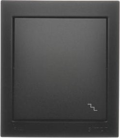 Kontakt-Simon Simon Aquaclick Łącznik schodowy, 10 AX, 250 V czarny ACW6/49