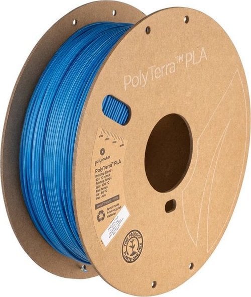 Poly Filament Polymaker PolyTerra PLA Dual Glacier Blue 1,75mm 1kg - Ice-Blue}