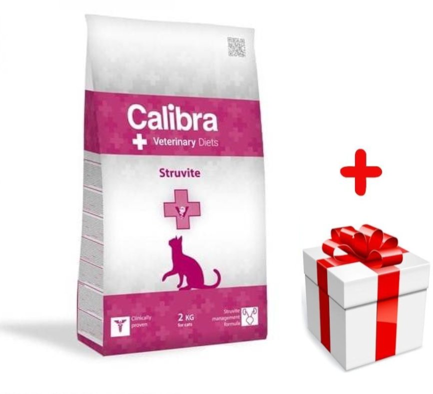 Calibra Veterinary Diets Cat Struvite 2kg + niespodzianka dla kota GRATIS!