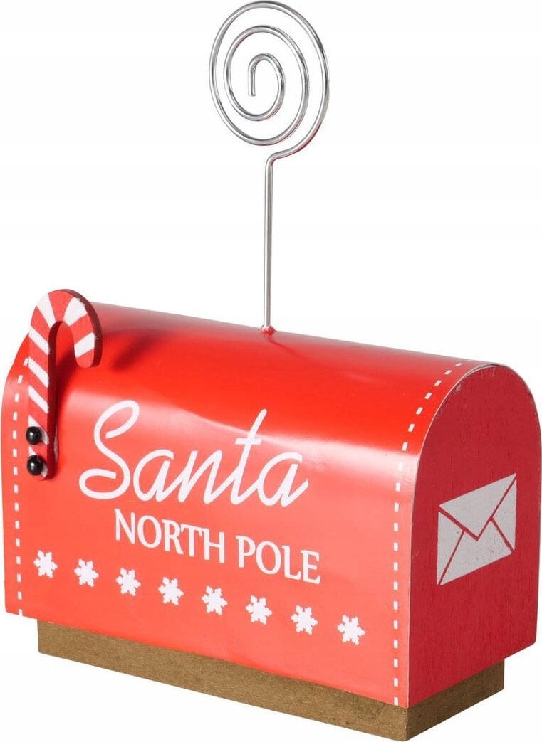Dekoracja świąteczna Boltze Świąteczny uchwyt na notatki SANTO