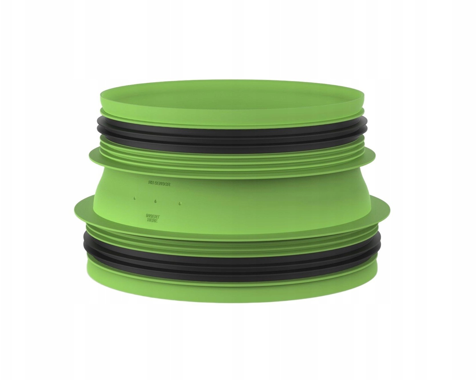 Duco Connection piece with joint D200-D180 (M/M)DUCO