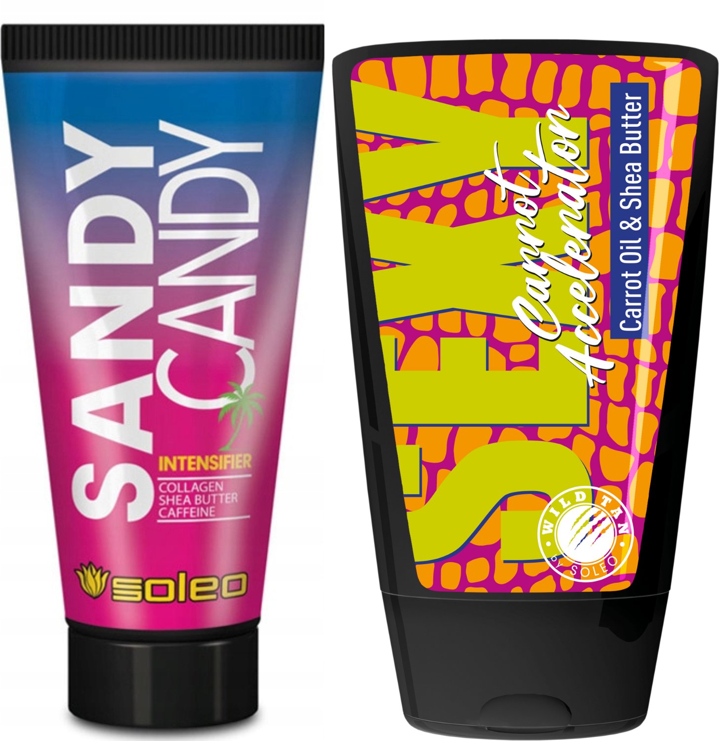 Soleo Sandy Candy + Wild Tan Sexy Carrot Gratis