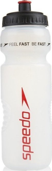 Speedo Bidon Water Bottle Speedo White Black 800ml