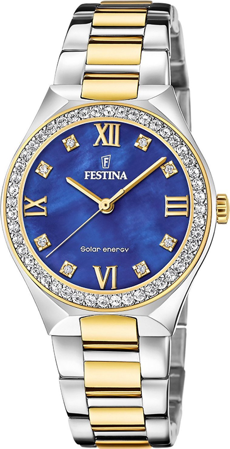Zegarek Festina Zegarek damski Festina F20659-2 CYRKONIE srebrny