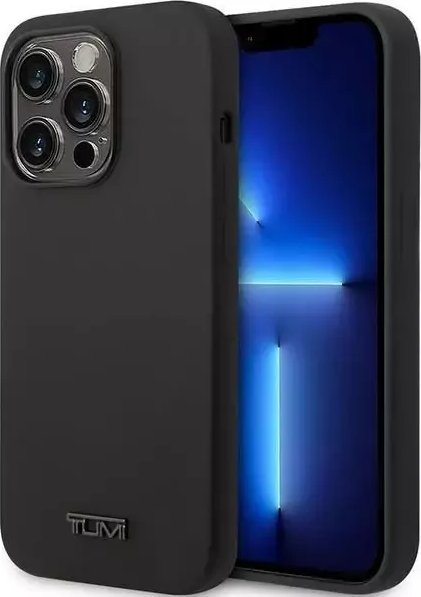 4kom.pl Etui na telefon Tumi Liquid Siliconehardcase do iPhone 14 Pro Max czarny/black
