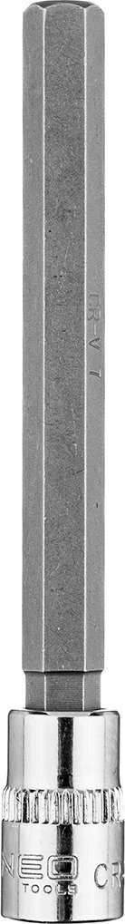 Neo Końcówka sześciokątna H7 na nasadce 1/4", długa, 87 mm