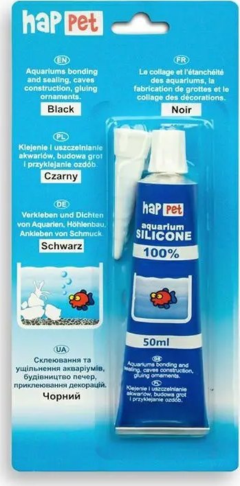 Happet Happet Silikon Czarny 50ml