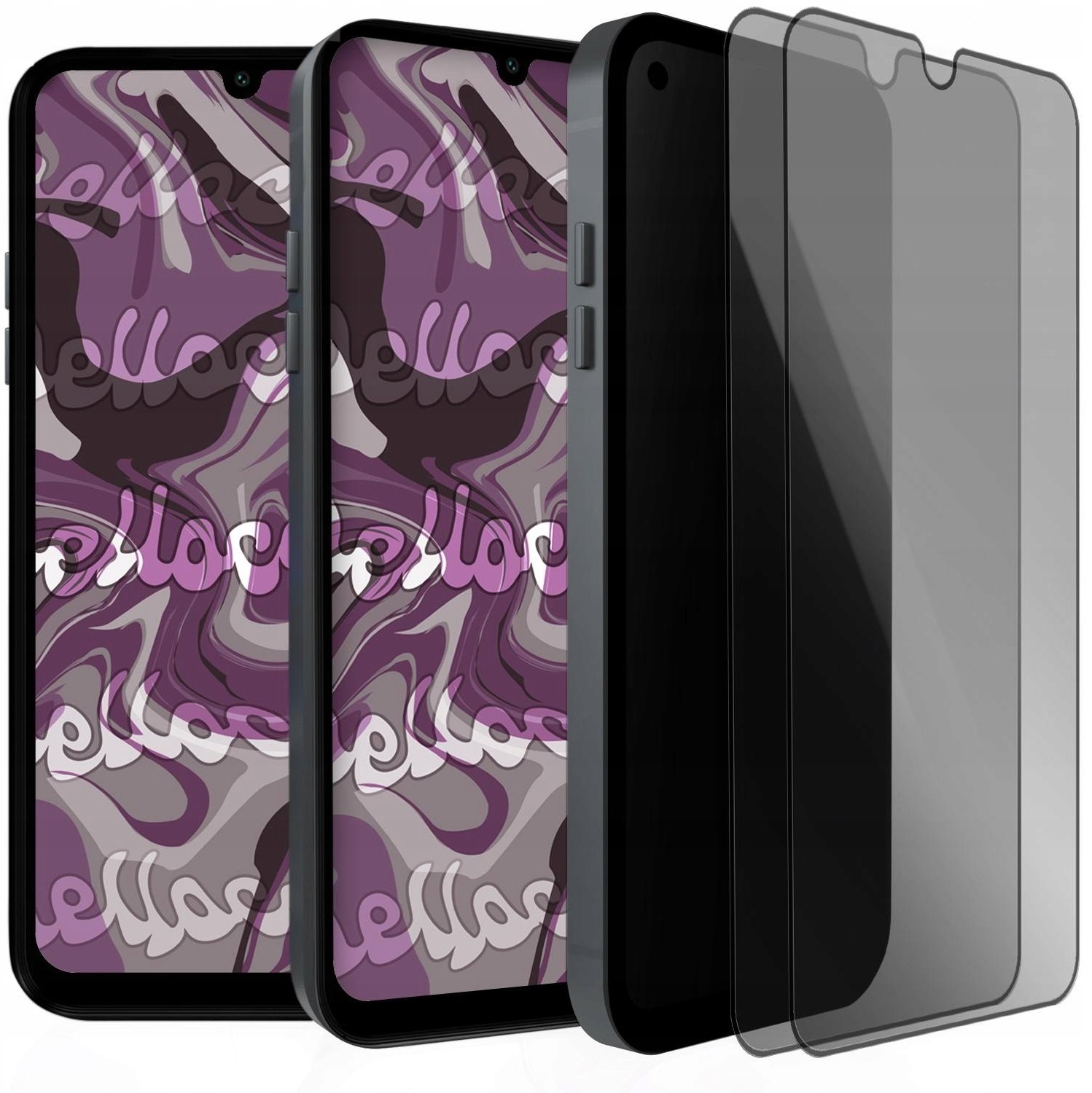 Hello Case [2-PAK] Szkło Hartowane Do Samsung Galaxy A26 5G