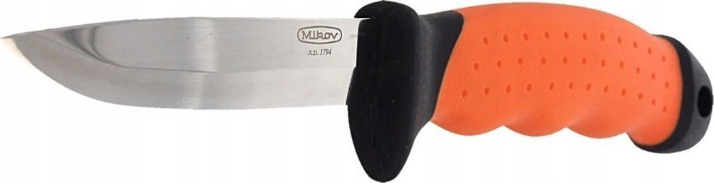 Mikov Nóż nieskładany BRIGAND Mikov pomarańczowy 393-NH-10