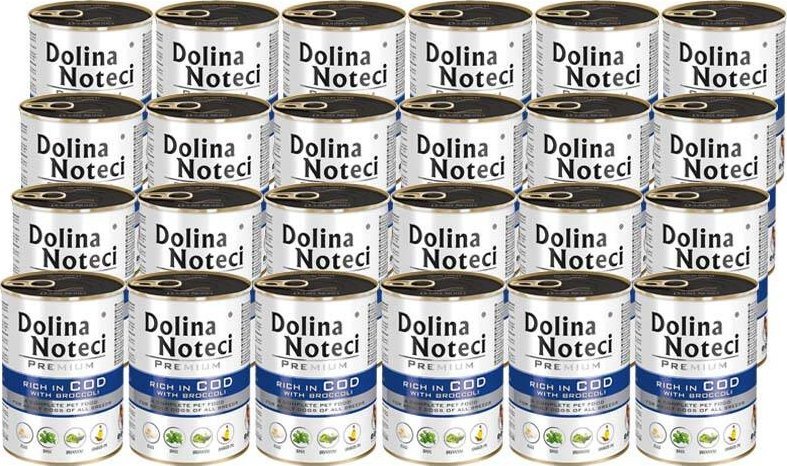 Dolina Noteci Premium z dorszem 24x400g