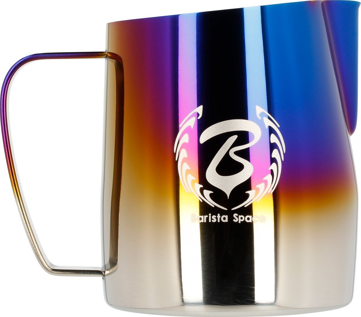 Barista Space Barista Space - Dzbanek do mleka Titanium Half Blue 450ml