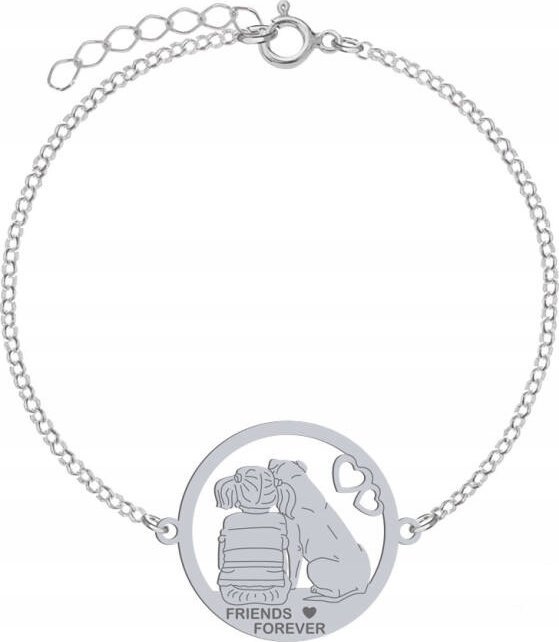Radziszewska Jewellery Srebrna bransoletka FRIENDS FOREVER - DOG