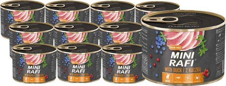 Dolina Noteci DOLINA NOTECI Mini Rafi z kaczką 12x185g