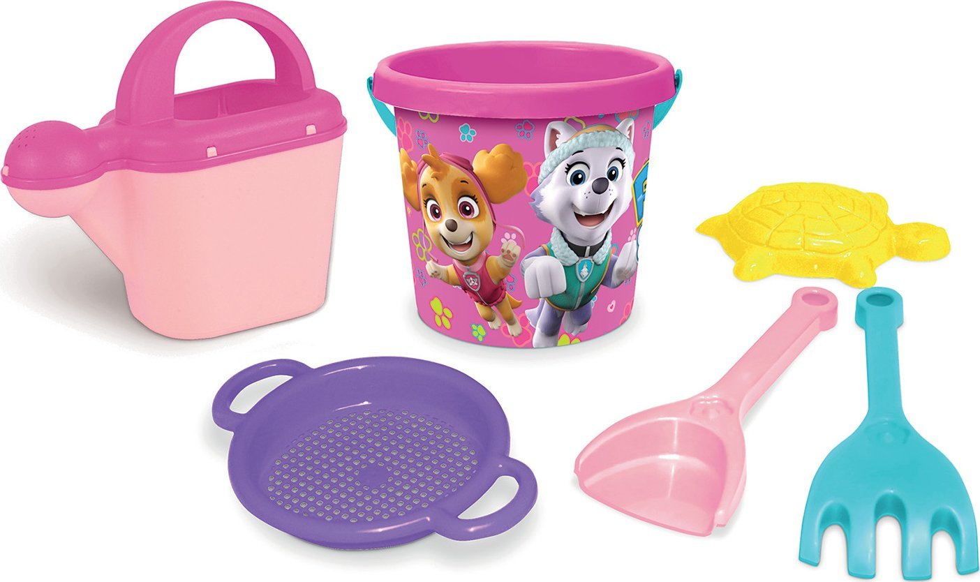 Wader WADER 81553 PSI PATROL KOMPLET DO PIASKU ZESTAW 6 el. RÓŻOWY