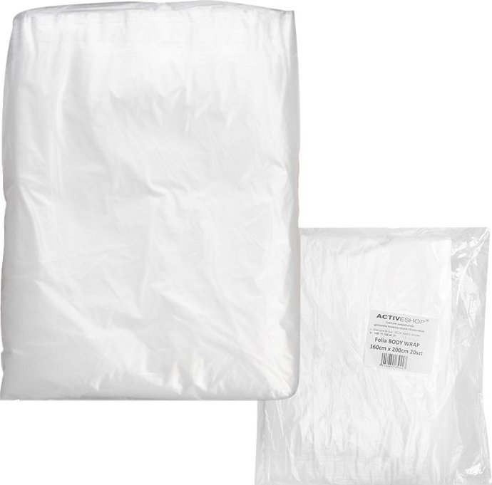 Activeshop Folia body wrap płat 20 szt. 160 cm x 200 cm