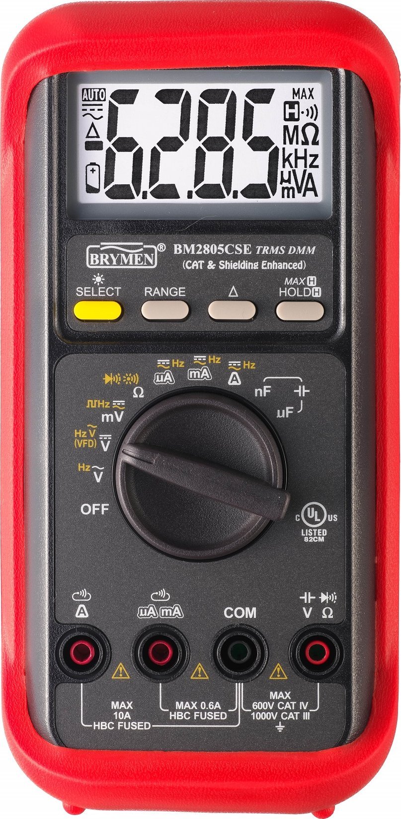 Brymen Multimetr True RMS Brymen BM2805CSE z dodatkowym ekranowaniem