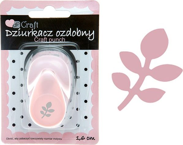Dalprint Dziurkacz ozdobny DPCRAFT 1,6cm Gałązka (JCDZ-105-186) Dalprint