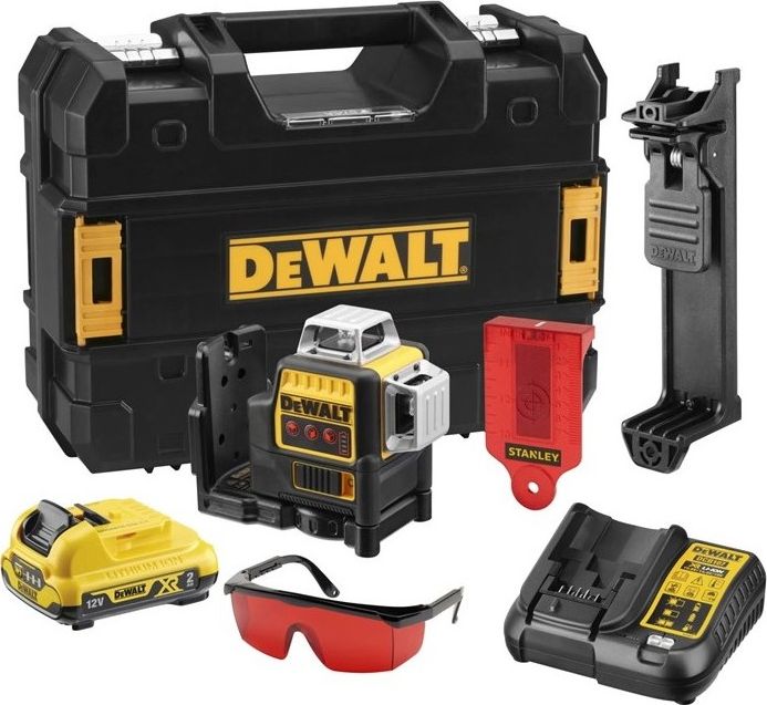 Dewalt Laser płaszczyznowy DCE089D1R czerwony 20 m