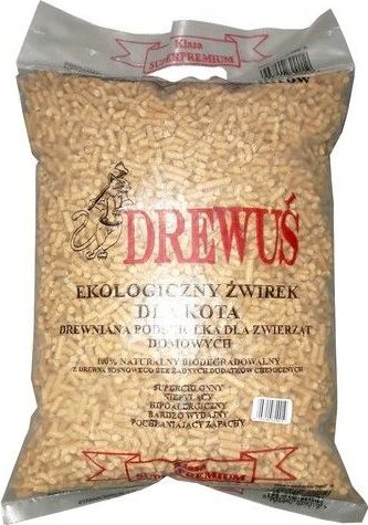 Żwirek dla kota Drewuś Tajga 10 l