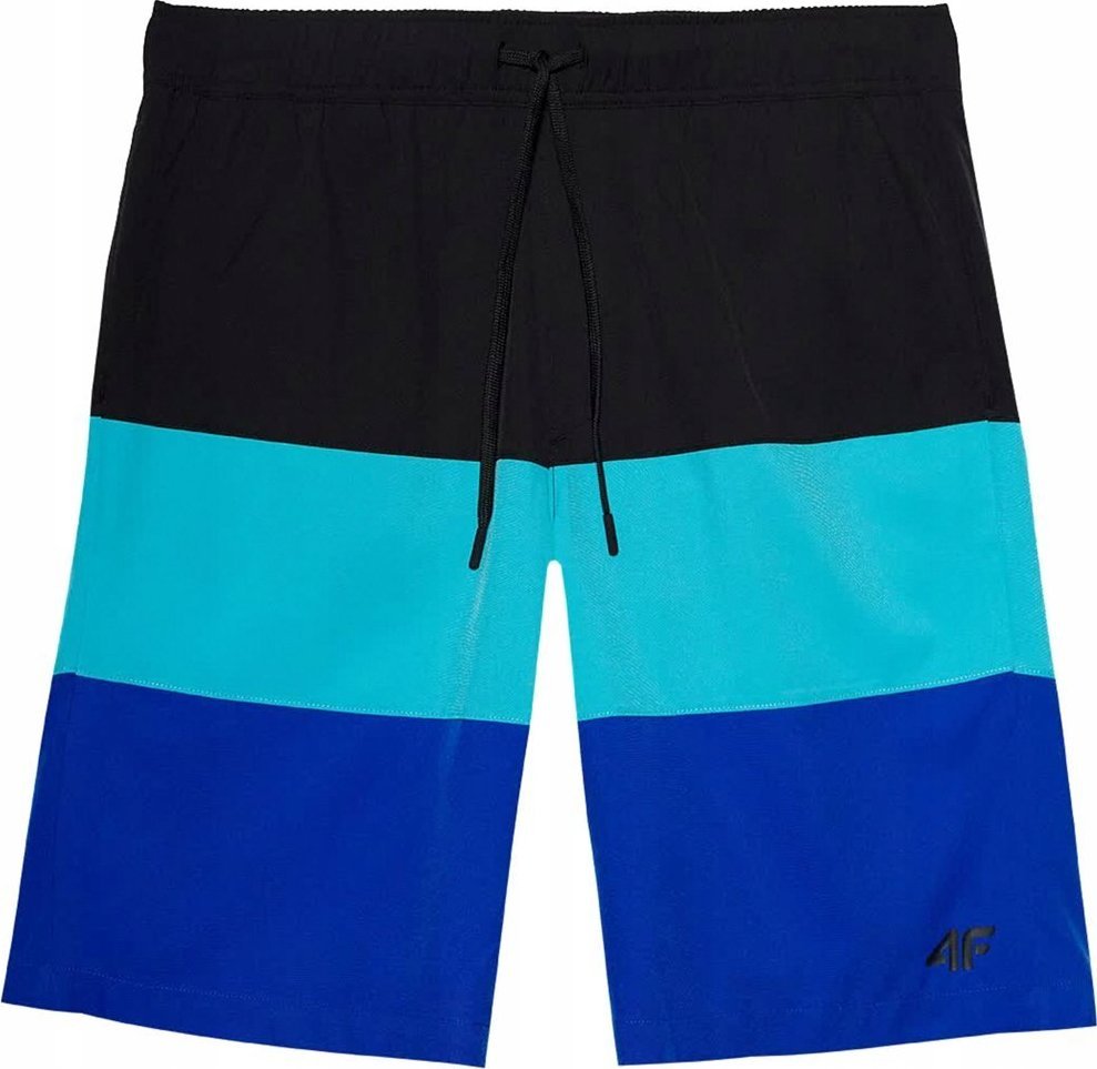 4f Spodenki kąpielowe męskie 4F M024 głęboka czerń 4FSS23UBDSM024 20S L