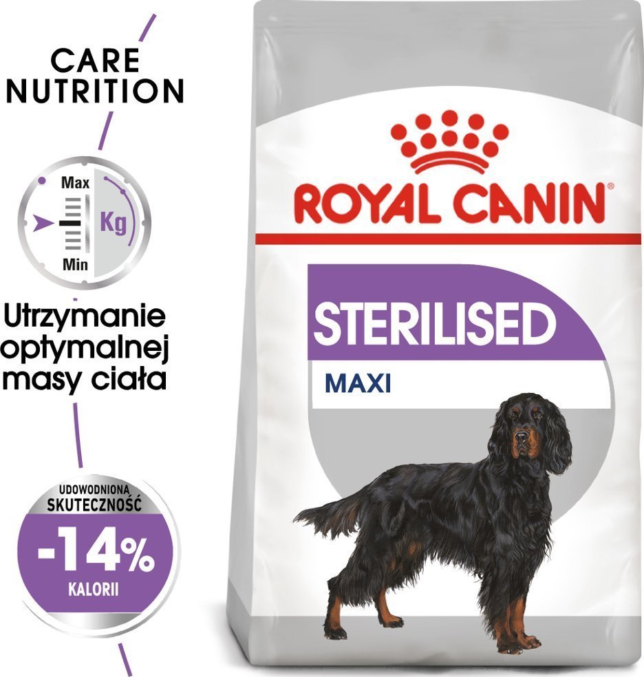 Royal Canin ROYAL CANIN CCN Maxi Sterilised 12kg karma sucha dla psów dorosłych, ras dużych, sterylizowanych