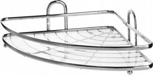 Koszyk prysznicowy Galicja Półka łazienkowa pod prysznic narożna Blanca chrom